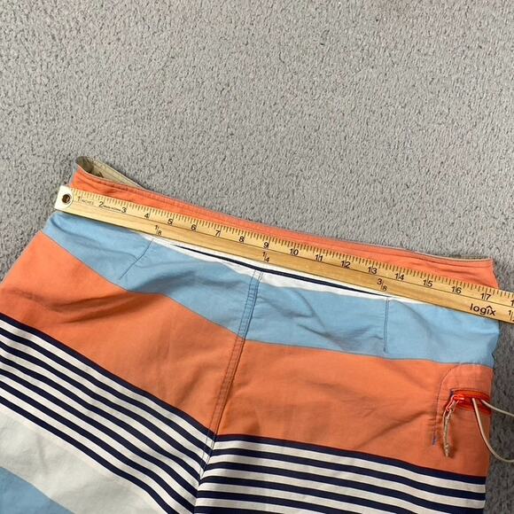 Patagonia Board Shorts Men's 34 Colorblock Striped Summer Causal - Picture 7 of 9